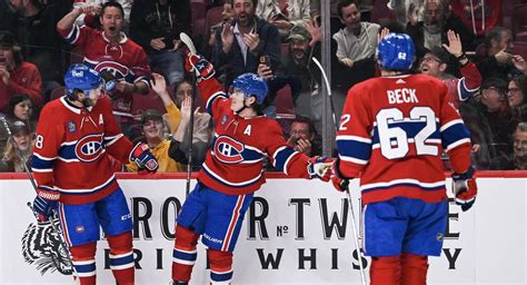 The Habs unveil their lineup for today's game, and there's a nice ...