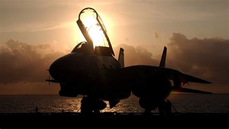 1080P, water, Grumman F-14 Tomcat, outdoors, airplane, air vehicle ...