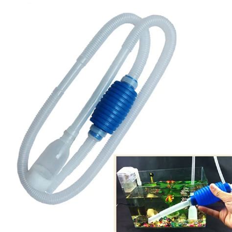 Useful Aquarium Siphon Gravel Cleaner Clean Simple Fish Tank Vacuum ...