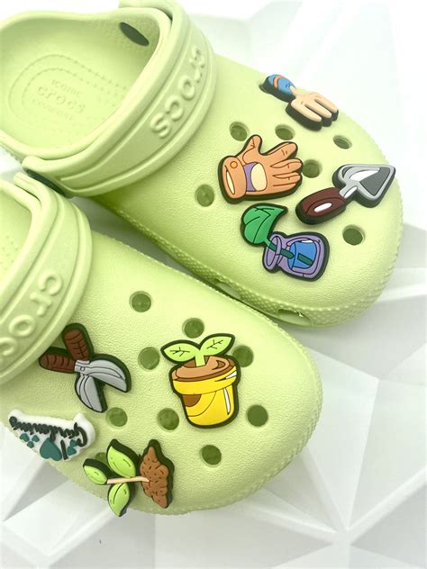 Garden Croc Charms. Plant Croc Charms. Hobby Croc Charms. Flower Croc Charms . Green Croc Charms ...