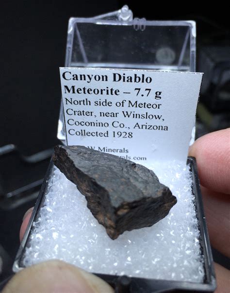 30017 Kamacite, Canyon Diablo meteorite, Meteor Crater and vicinity ...