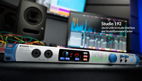 PreSonus Studio 192 USB 3.0 audio interface introduced