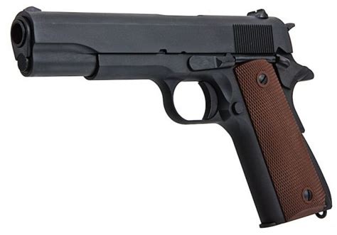 GBLS DAS M1911A1 GBB Airsoft Pistol (Full Steel, Black) | RedWolf