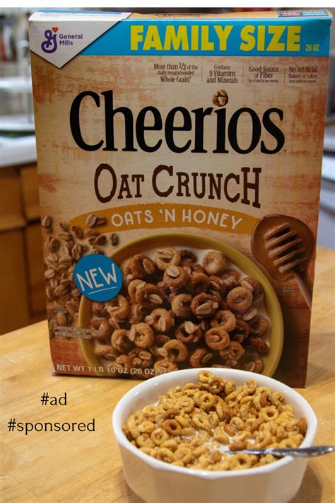 New Cheerios™ Oat Crunch Oats ‘N Honey @Walmart. in 2020 | Oats and honey, Honey oats, Best ...