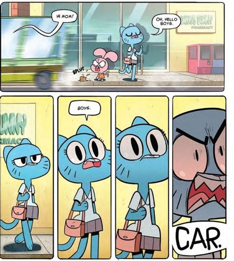 The offical gumball comic is hillarious | Fandom