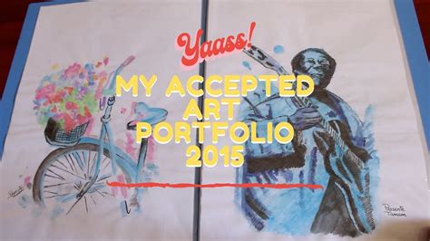 My accepted ART PORTFOLIO 2015 / for GUC Applied Sciences & Arts - YouTube