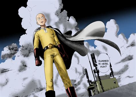 Saitama manga color by Armc-art on DeviantArt