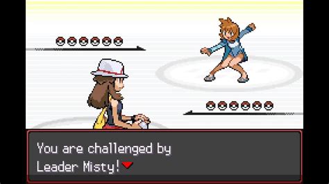 Pokemon Radical Red Gym Leader Battle Misty Rematch - YouTube