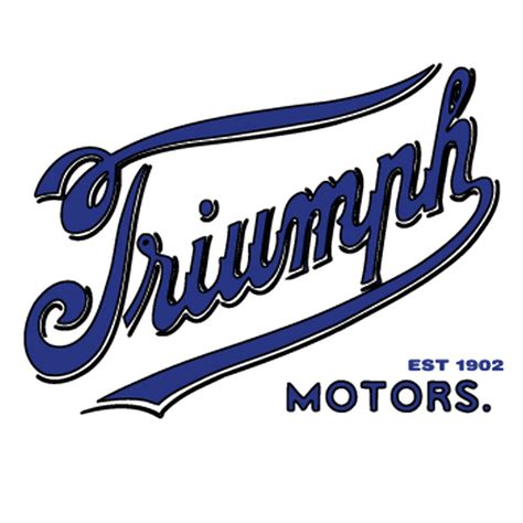 Sticker Triumph 1902 logo