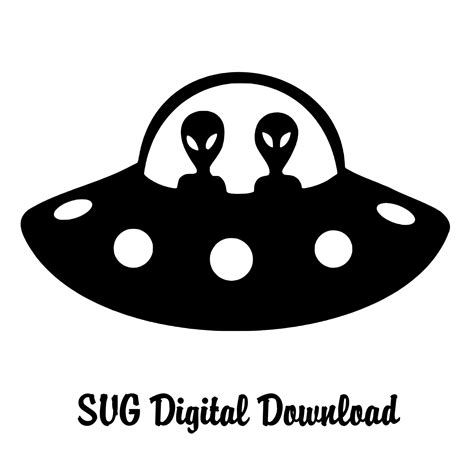 Spaceship Alien SVG | Etsy