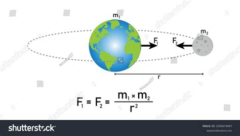 Isaac Newton Gravity Law