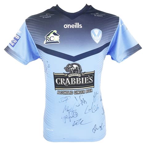 St Helens Signed Rugby Jersey - Super League Winners 2020