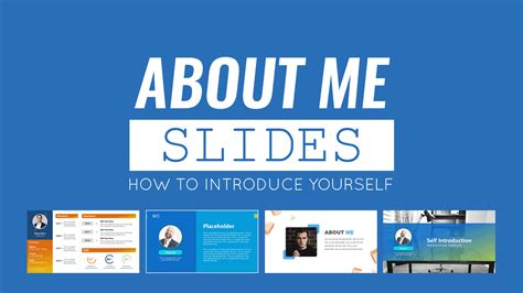 All About Me Slides Examples