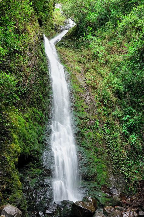 Lulumahu Falls Photograph by Bari Rhys - Fine Art America