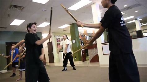 Las Vegas Martial Arts for Kids - Eskrima (Stick Fighting Classes) - YouTube