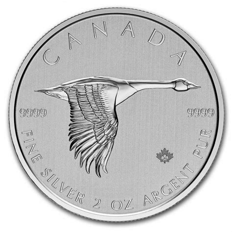 2 oz Silver RCM Canada Goose Coin 2020