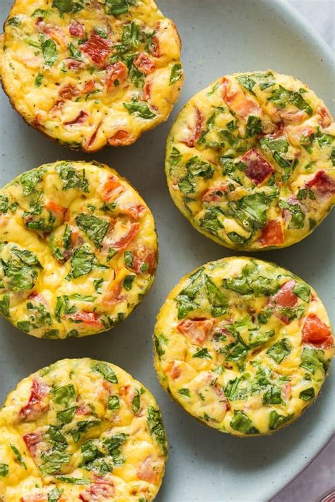 Mini Frittata Muffins + VIDEO - The Recipe Rebel (meal prep & freezable)