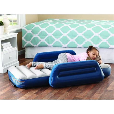 Kids Inflatable Air Mattress Camping Airbed Side Bed Rail Armrest w/ Travel Bag #OzarkTrail ...