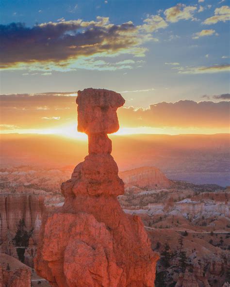 Sunrise, Thors Hammer, Bryce National Park, Utah. Sunrise June 2014 | Bryce canyon national park ...