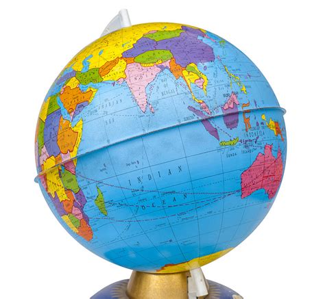 Old Rotating World Map Globe Photograph by Donald Erickson - Pixels