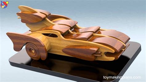 Wood Toy Plans - Build a Bat Car - YouTube