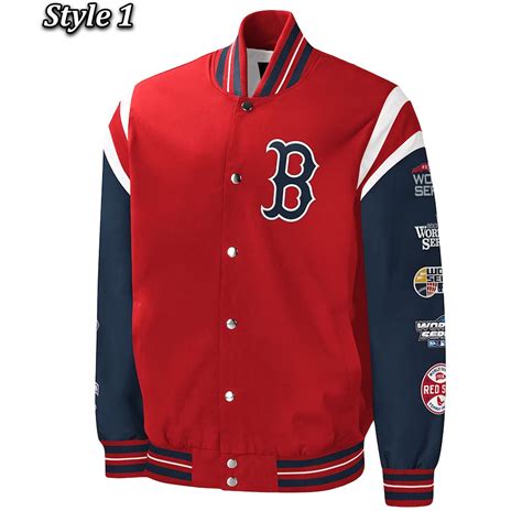 Full-Snap Boston Red Sox World Series Champions Jacket - Jackets Masters