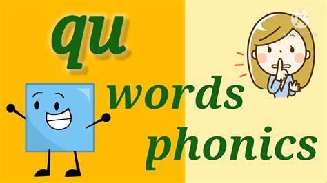 Qu Words For Kids Phonics