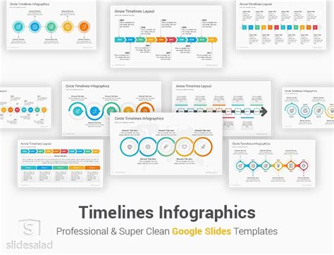 Timelines Diagrams Google Slides Presentation Template - SlideSalad