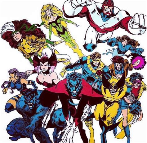 90s X-Men Blue Team & Excalibur | Comic books, Comic book cover, X men