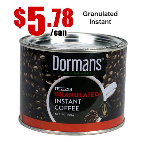 Dormans Supreme Granulated Instant Coffee - 100g