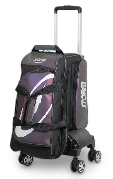 Storm Rolling Thunder Signature 2 Ball Roller Bowling Bag - Black/Opal ...