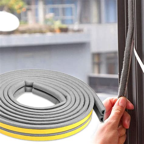 5M Self Adhesive Seal Strips Foam Draught Excluder Self Adhesive Window ...