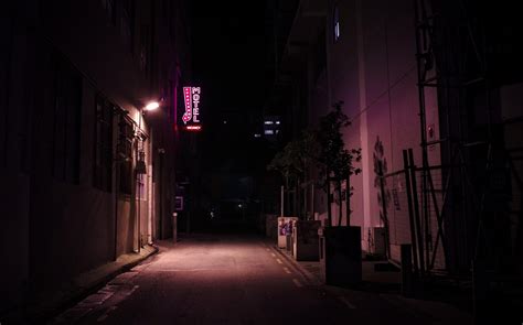 Anime Alleyway Background