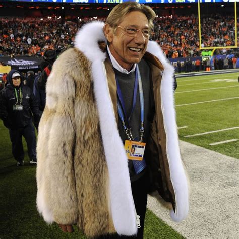 Joe Namath's Fur Coat at Super Bowl 2014 | POPSUGAR Fashion