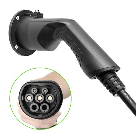 Level 2 AC EV Charger Cable Holster for Type2 Plug EVSE IEC 62196-2 Connector Holder Dummy ...