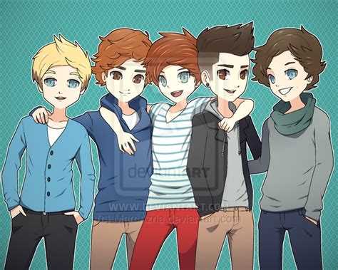 one direction cartoon - One Direction Fan Art (31590840) - Fanpop