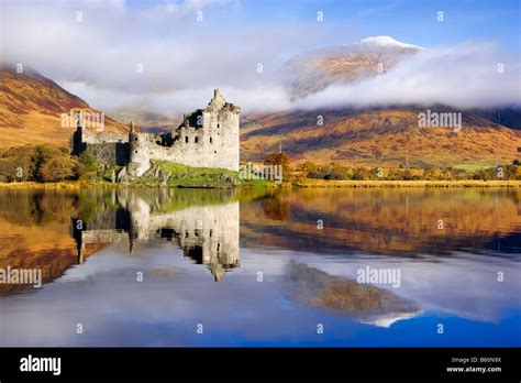 Kilchurn Castle, Loch Awe, Argyll, Scotland, UK Stock Photo, Royalty ...