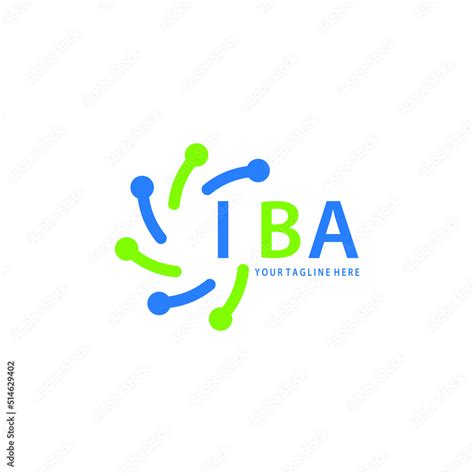 IBA logo design initial creative letter logo. IBA unique letter logo design. IBA vector logo ...