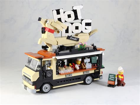 Hot Dogs Food Truck | Lego van, Lego, Lego food