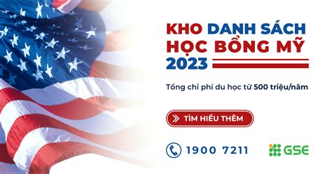 Cập Nhật Danh Sách Kho Học Bổng Du Học Mỹ 2023