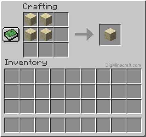 How to make Sandstone in Minecraft