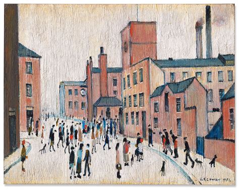 LAURENCE STEPHEN LOWRY, R.A. (1887-1976), Lancashire Street | Christie’s