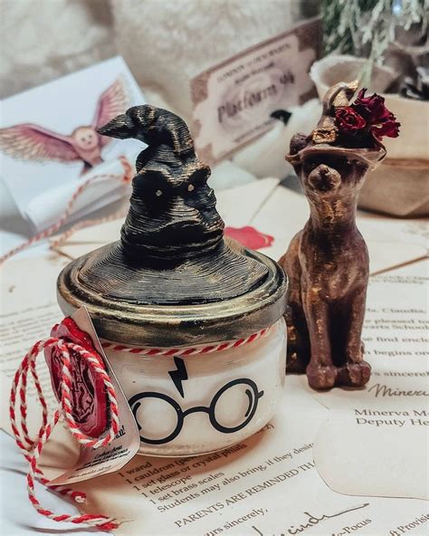 Candles Harry Potter Hogwarts Collection of the School of | Etsy