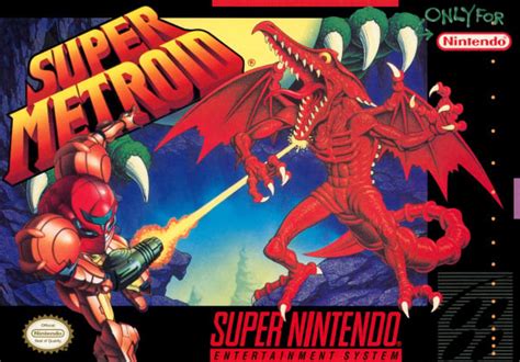 Super Metroid Cover Artwork