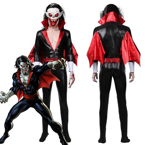 Morbius the Living Vampire Michael Morbius Jumpsuit Outffits Halloween