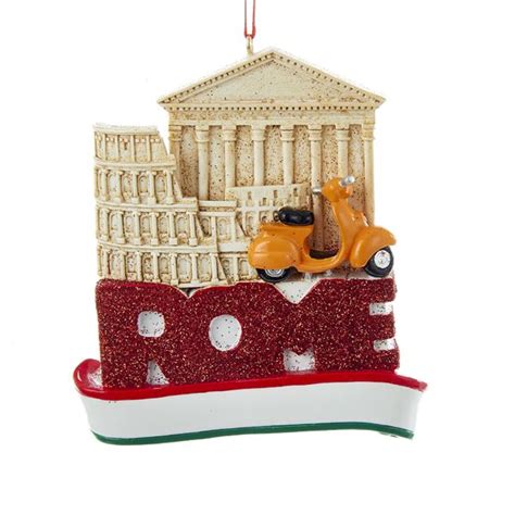 RESIN #ROME SCENE ORNAMENT A1639 | Christmas ornaments, Christmas in italy, Christmas