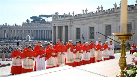 Excitement fills St. Peter's Square as Pope Francis creates 21 new ...