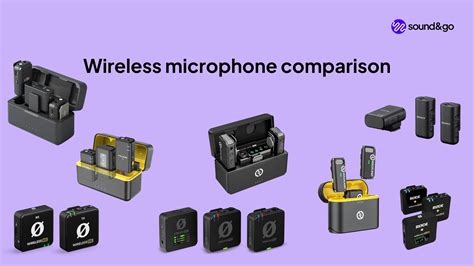 Wireless microphone test - wireless microphones in comparison 2024 - sound&go