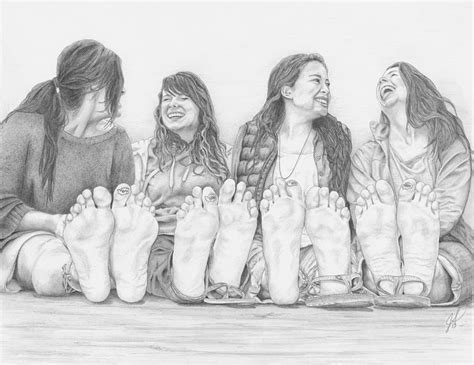 Pencil Sketch Best Friends - pencildrawing2019