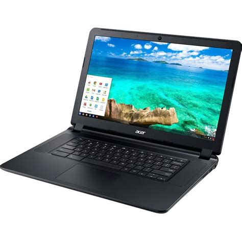 Acer 15.6" Chromebook, Intel Celeron 3205U, 4GB RAM, 16GB SSD, Chrome OS, Black, C910-C2EV ...